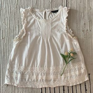 TopShop babydoll top size 4